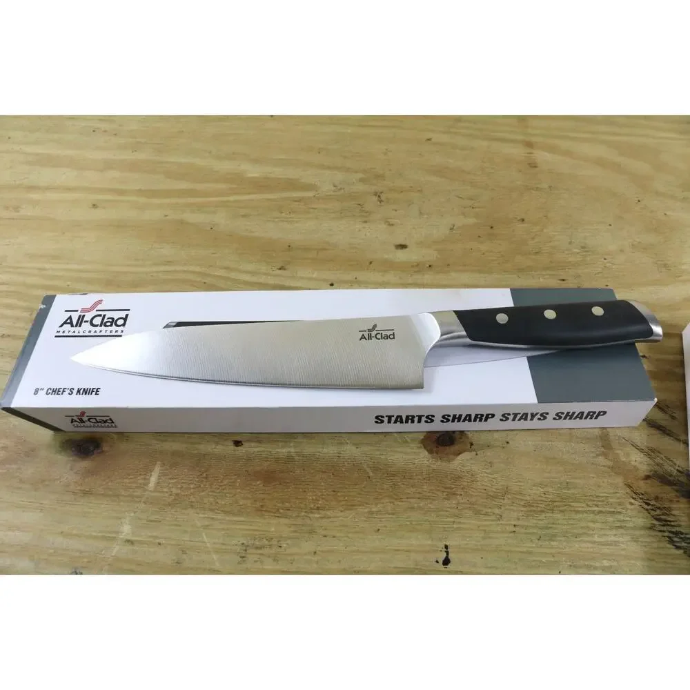 New ALL Clad Stainless Steel Chef's Knife 8
